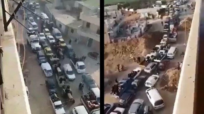 Afrin’den büyük kaçış: Siviller kentten ayrılıyor