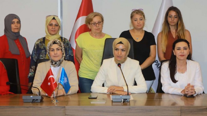 AK Parti İzmir'in kadınlarından 'Srebrenitsa' açıklaması