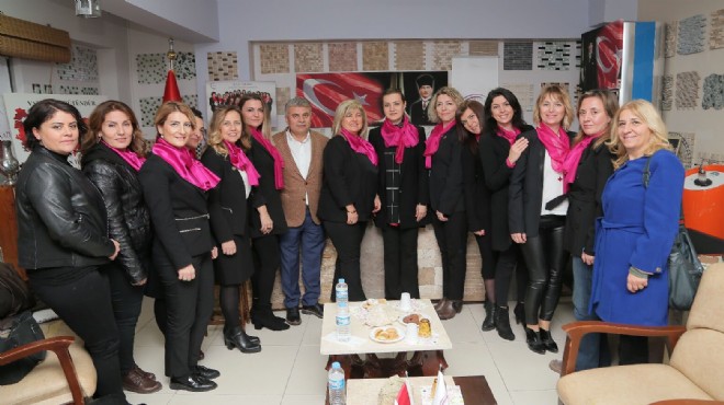 AK Partili Hotar, Karşıyakalı iş kadınları ile buluştu