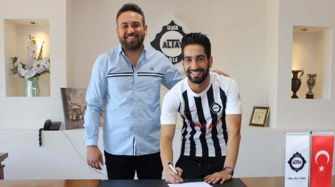 Altay'ın yeni golcüsü imzaladı