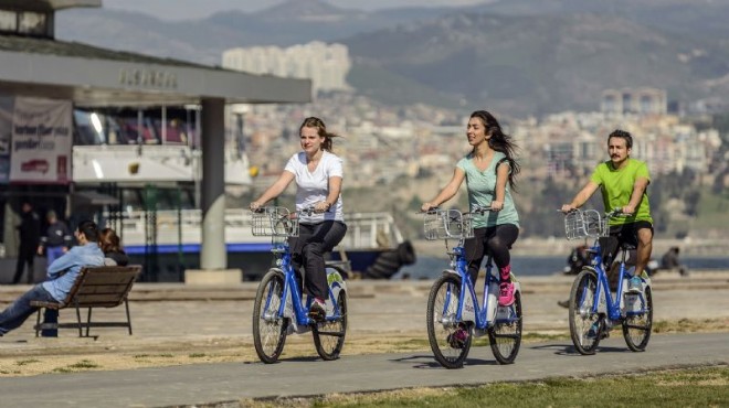 Avrupa Bisiklet Yarışması’nda İzmir zirvede: Haydi pedal başına!