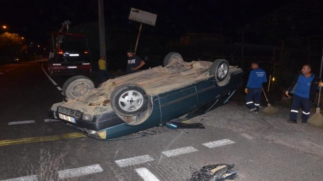 Aydın'da iki otomobil çarpıştı: 6 yaralı