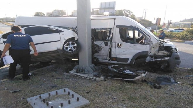 Aydın'da korkunç kaza: 15 yaralı!