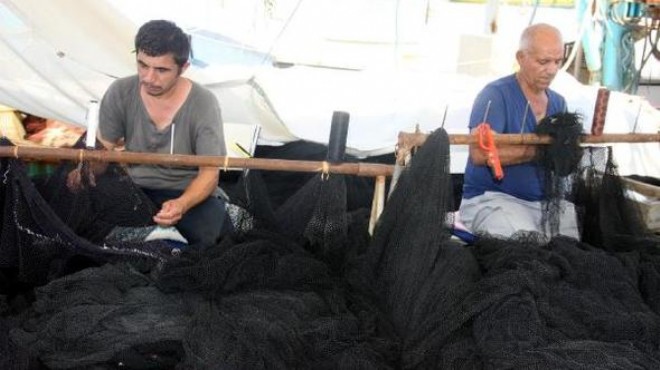 Balıkçılar yeni sezona hazırlanıyor