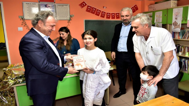 Başkan İduğ'dan 200 hasta çocuğa karne hediyesi
