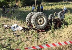 Ege'de yine traktör kazası: 1 ölü 3 yaralı