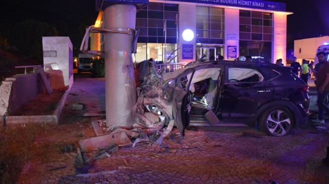 Bodrum'da feci kaza: 2 ölü 3 yaralı!