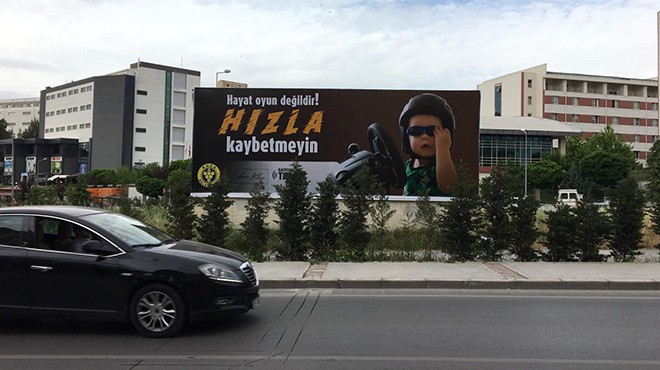 Buca'da 'hız'a karşı kampanya