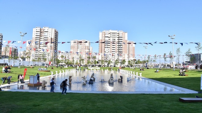 Büyükşehir'den yeni cennet: İzmir büyük ustayı unutmadı