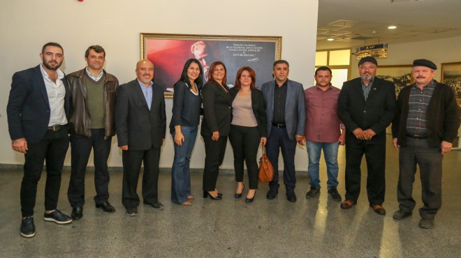 CHP İncirliova'dan Başkan Çerçioğlu'na Ziyaret