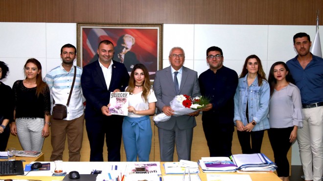CHP Karabağlar Gençlik'ten Başkan Selvitopu'na ziyaret