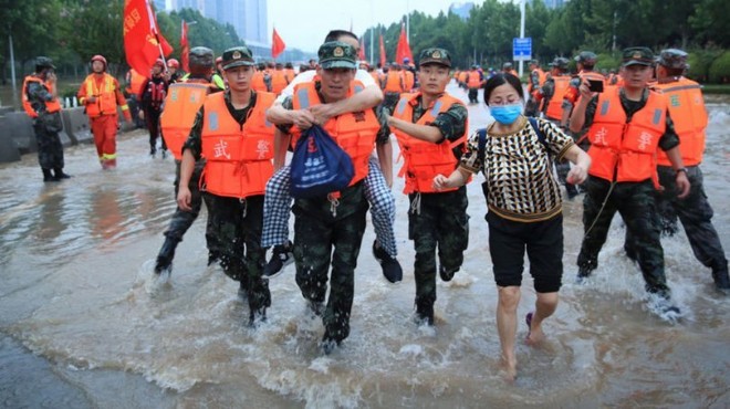 Çin'deki sel felaketinde ölü sayısı 58'e yükseldi