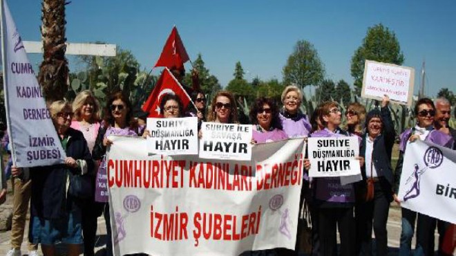 Cumhuriyet kadınlarından İzmir'de sandık çağrısı