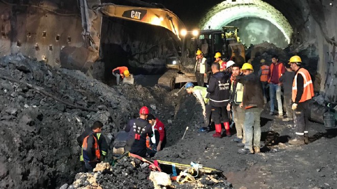 Denizli'de tünel inşaatında göçük: 1 ölü