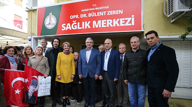 Dr. Bülent Zeren Karşıyaka'da ölümsüzleşti