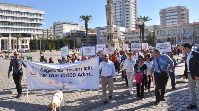Dünya Yürüyüş Günü için İzmir'de buluşma