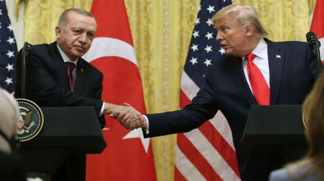 Erdoğan, ABD Başkanı Trump'la görüştü