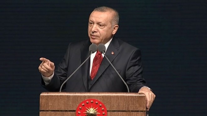 Erdoğan: Bunun adı ahlaksızlıktır!
