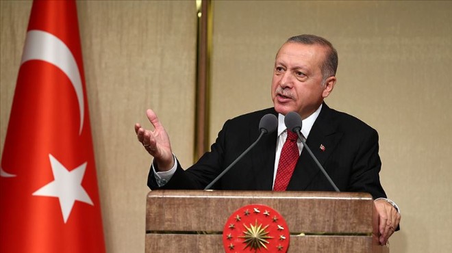 Erdoğan: Teröristlere 50 bin TIR'la mühimmat gönderildi!