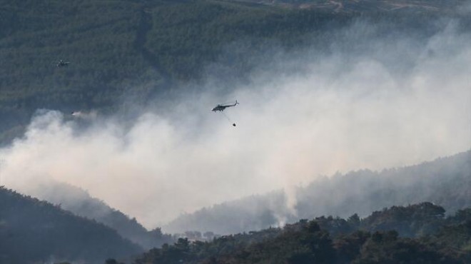 İzmir yangını için özel ekip kuruldu