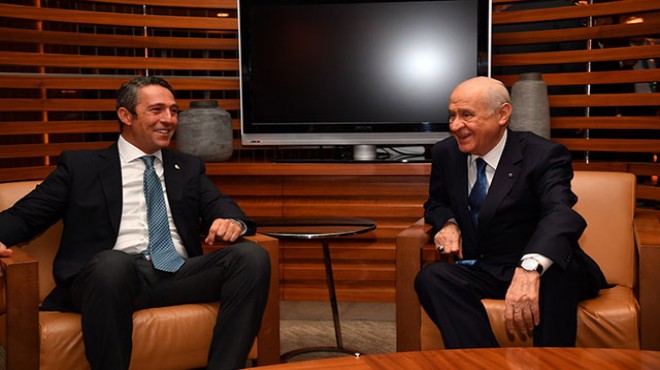 Fenerbahçe Başkanı Koç'tan MHP Genel Başkanı Bahçeli'ye ziyaret