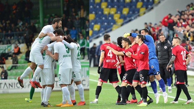 Gençlerbirliği ve Denizlispor Süper Lig'e yükseldi