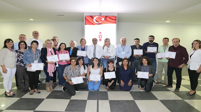 Giritli öğretmenler ortak proje için İzmir'de