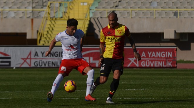 Göztepe - Altınordu maçında gol düellosu: 5-4