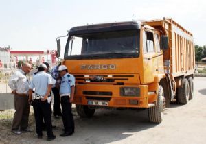 Aksaray'da çalınan kamyonunu Sandıklı'da buldu