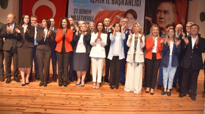 İYİ Parti İzmir'in adayları vitrinde: Kim/ ne mesaj verdi?