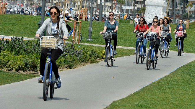 İzmir'de bisiklet devrimi: Milyonları geçti!