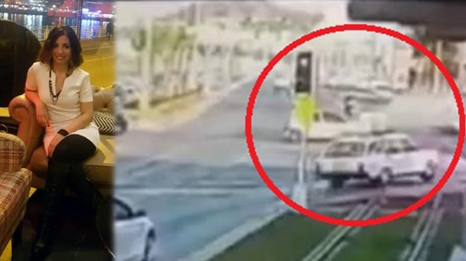 İzmir'de iki kişinin can verdiği kaza kameralarda!