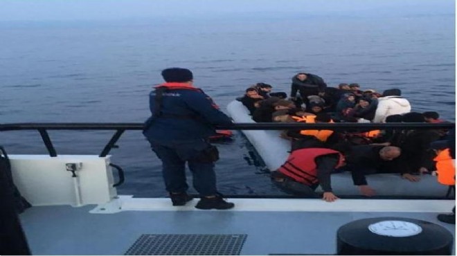 İzmir'de kaçak göçmen operasyonu: 47 gözaltı!