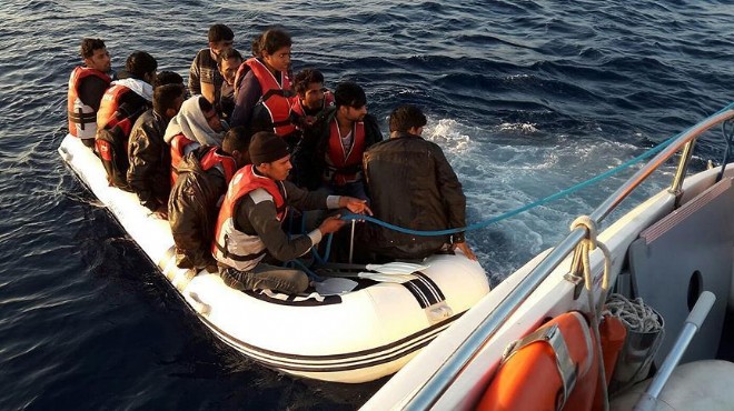 İzmir'de kaçak göçmen operasyonu: 81 gözaltı!