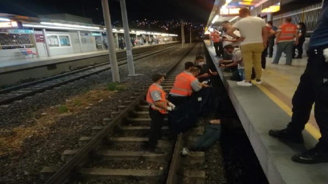 İzmir'de korkunç son: Trenin altında can verdi!