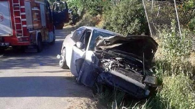 İzmir'de servis minibüsü takla attı: Yaralılar var!