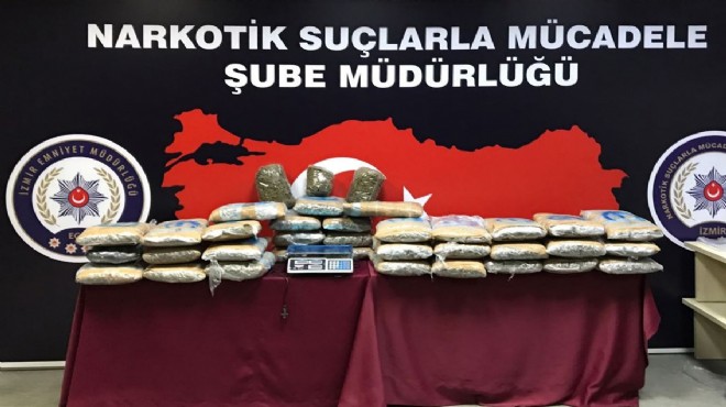 İzmir'de zehir operasyonu raporu: 1 ayda 105 tutuklama!