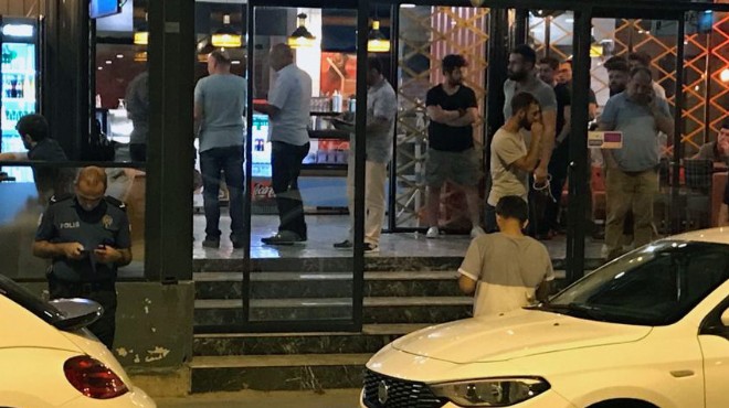 İzmir'deki kafe kavgasında kan aktı!
