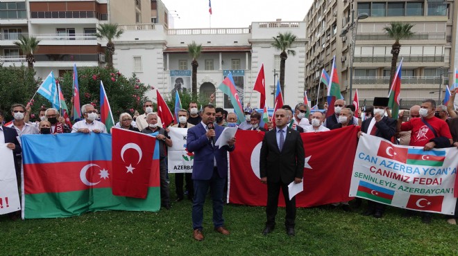 İzmir'den Azerbaycan'a destek!