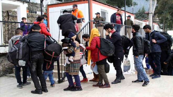 İzmir'de sığınmacı operasyonu: 160 gözaltı!