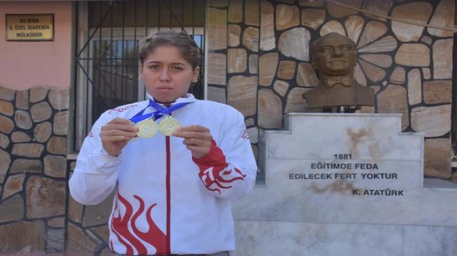 İzmir'in özel sporcusu: Şampiyonluğu ile örnek oldu
