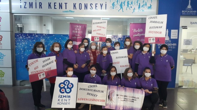 İzmir Kent Konseyi: Her 3 kadından 1'i mağdur!