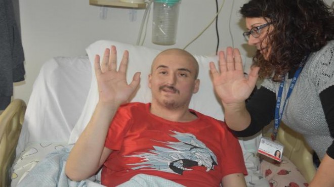 İzmir lösemi hastası Atakan'dan iyi haber