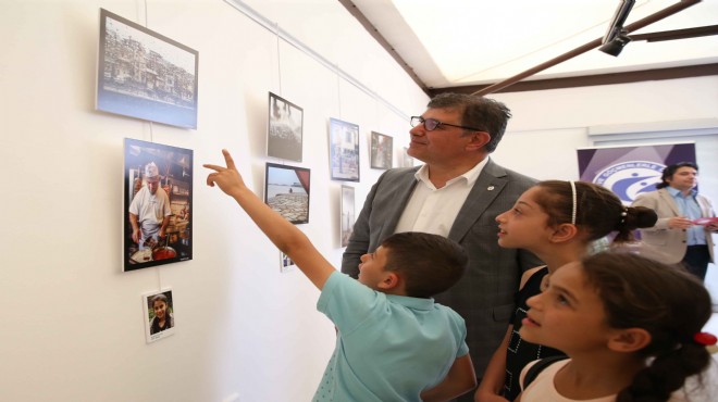 Karşıyaka'da çocuklardan fotoğraf sergisi