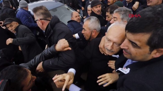 Kemal Kılıçdaroğlu saldırıya uğradı
