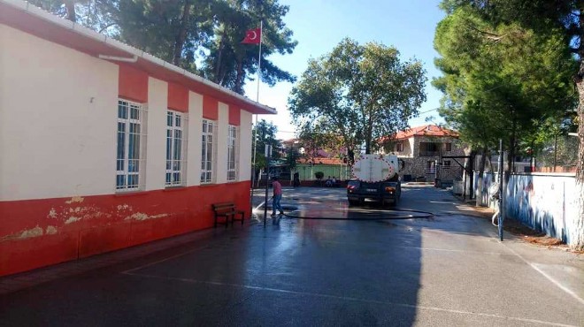 Kemalpaşa'nın okullarında temizlik seferberliği