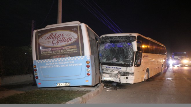 Kütahya'da feci kaza: 12 yaralı