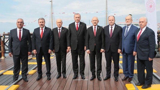 Liderlerden Samsun'da birlik pozu
