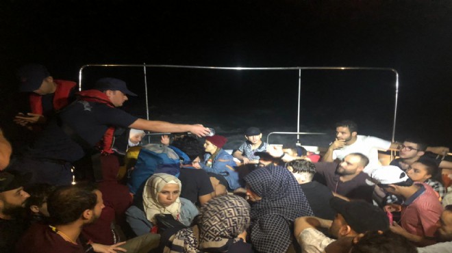 Muğla'da kaçak göçmen operasyonu: 60 kişi yakalandı