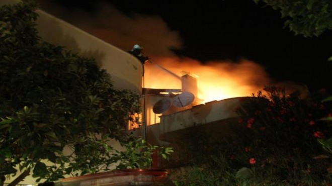 Muğla'da mangal ateşi 3 evi yaktı!